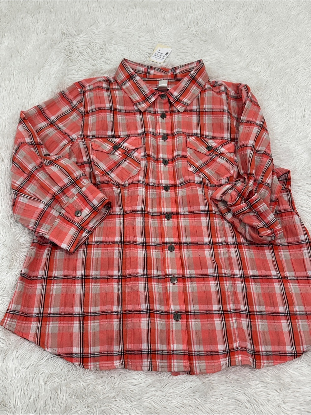 🥕 NWT Christopher & Banks Button Up Shirt